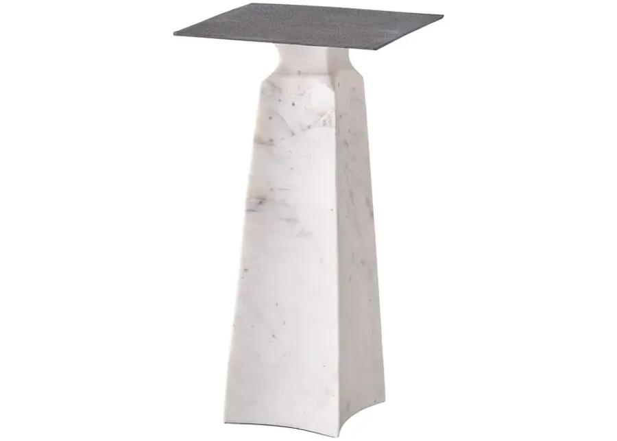 Figuration Side Table wMarble Base