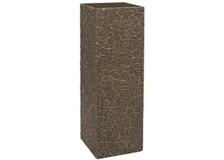 string theory pedestal, bronze, lg