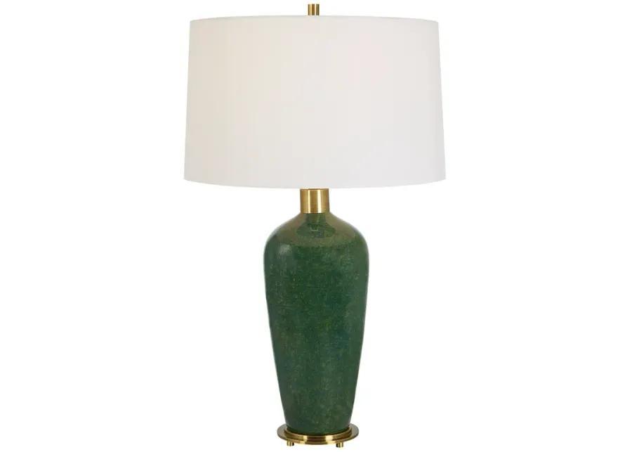 Verdell Green Table Lamp