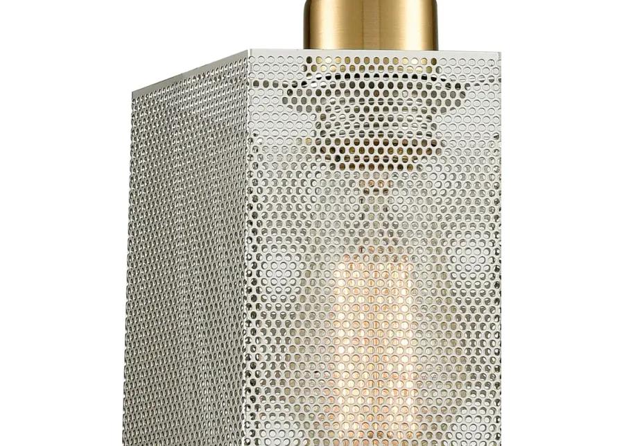 Compartir 6" Wide 1-Light Mini Pendant - Polished Nickel