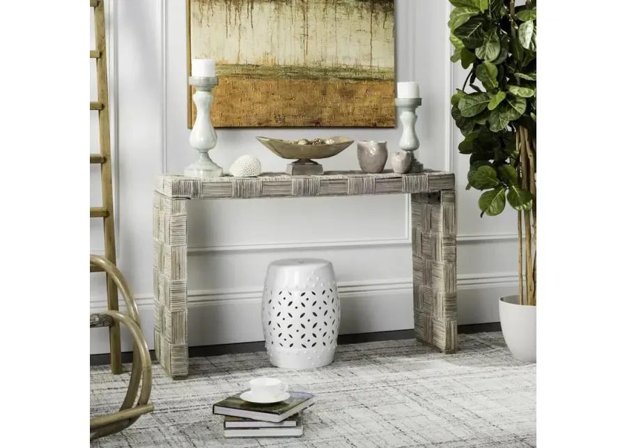 Adkin Rattan Console