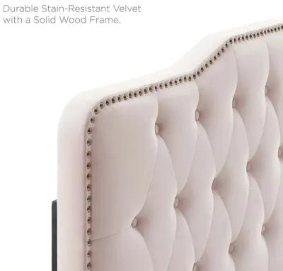 Sophia Tufted Performance Velvet Full/Queen Headboard