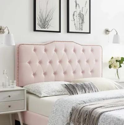 Sophia Tufted Performance Velvet Full/Queen Headboard