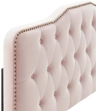 Sophia Tufted Performance Velvet Full/Queen Headboard