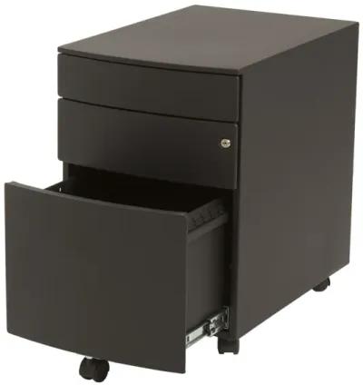 Floyd 3 Drawer File Cabinet in Black