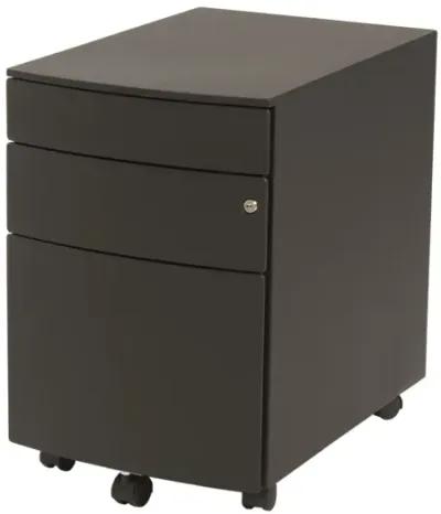 Floyd 3 Drawer File Cabinet in Black