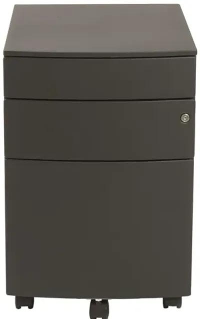 Floyd 3 Drawer File Cabinet in Black