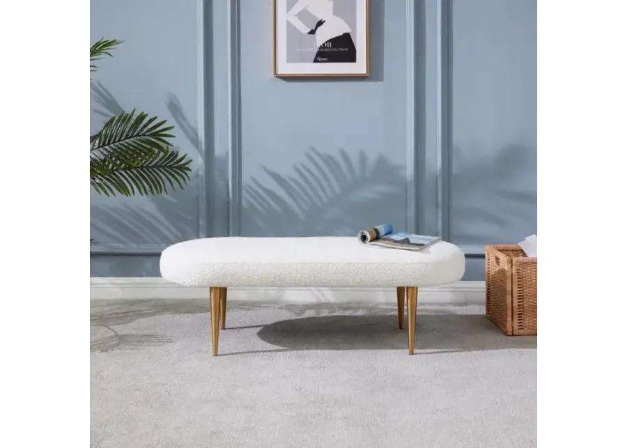 Corinne Oval Bench