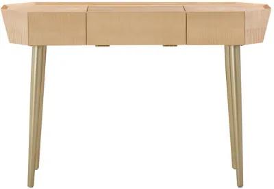 Sadie Natural Maple Vanity Desk