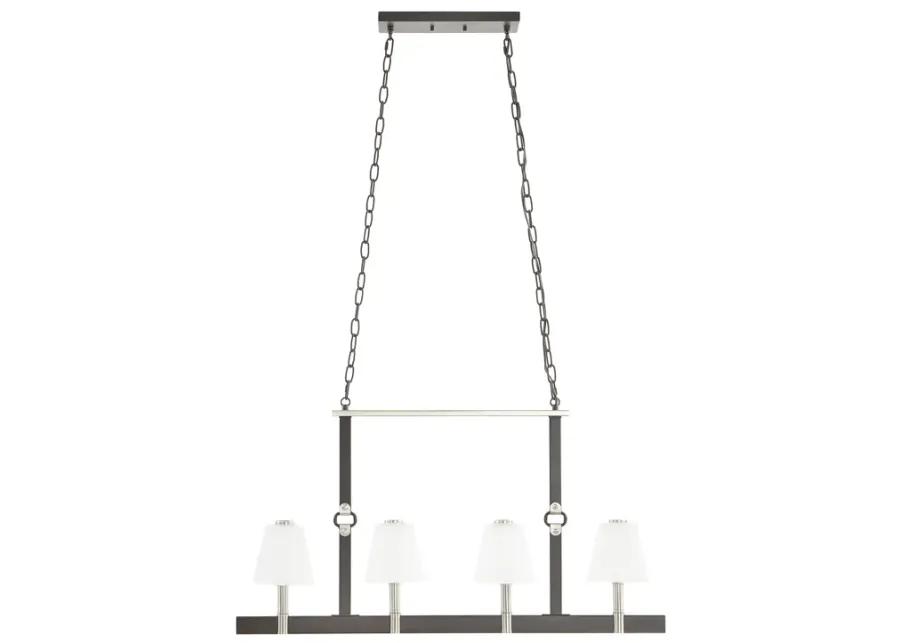 Armstrong Grove 36'' Wide 4-Light Linear Chandelier - Espresso