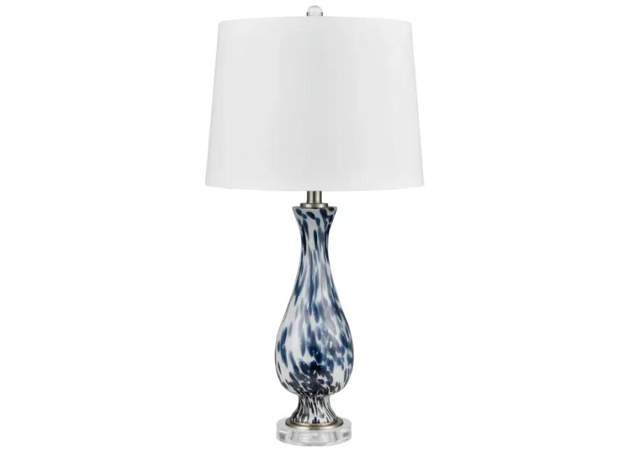 Cordelia Sound 30'' High 1-Light Table Lamp - Set of 2 Blue