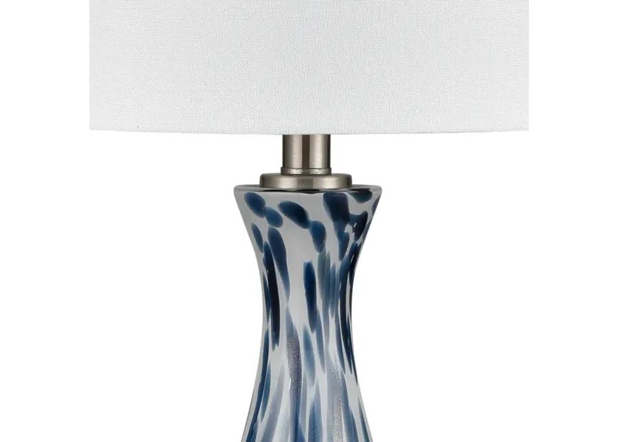 Cordelia Sound 30'' High 1-Light Table Lamp - Set of 2 Blue