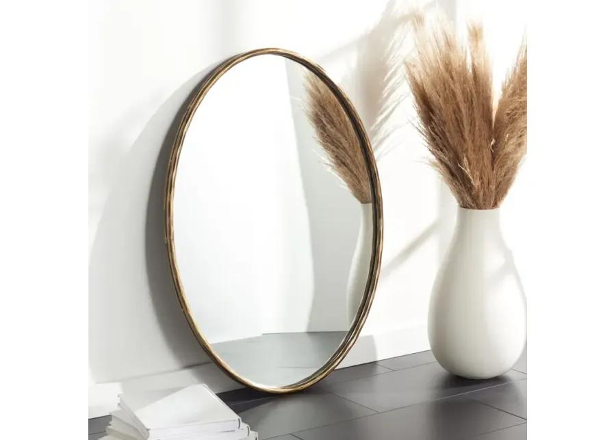 Jebediah Oval Metal Mirror