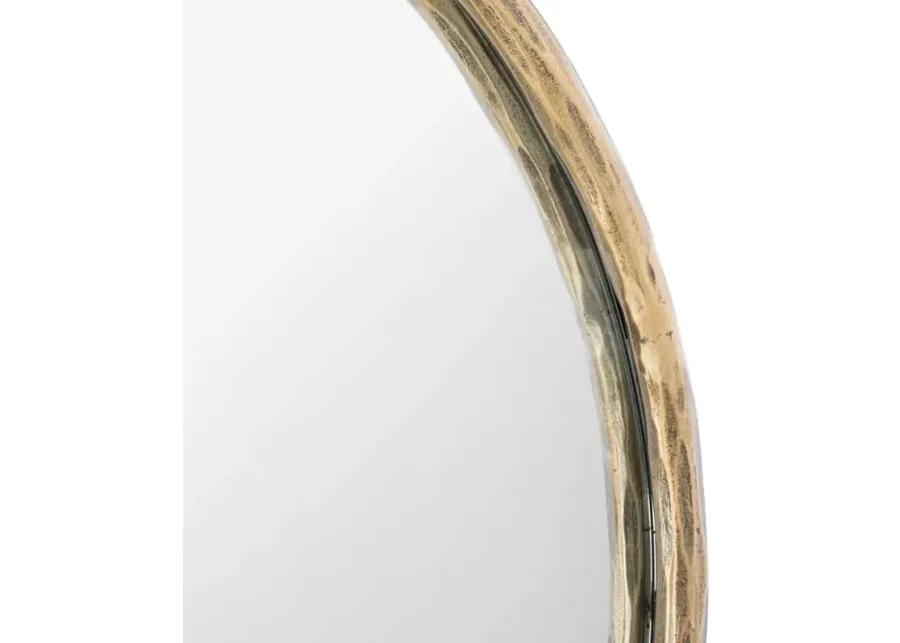 Jebediah Oval Metal Mirror