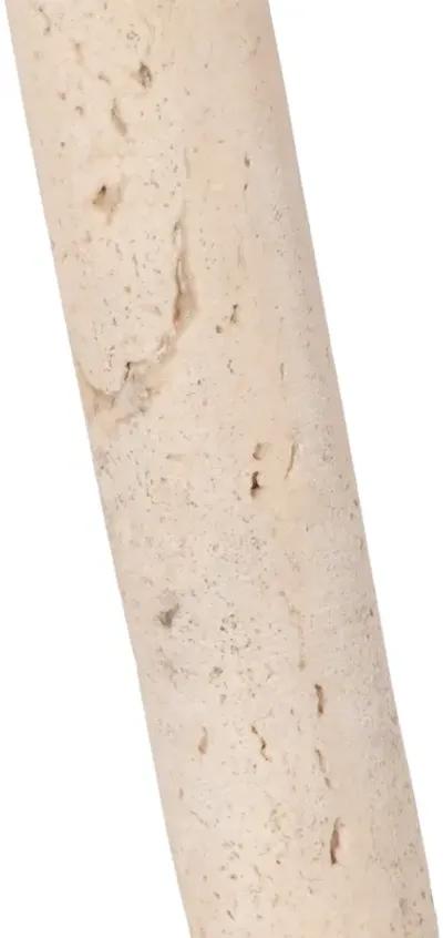 4" Travertine Handle Magnifying Glass, Tan