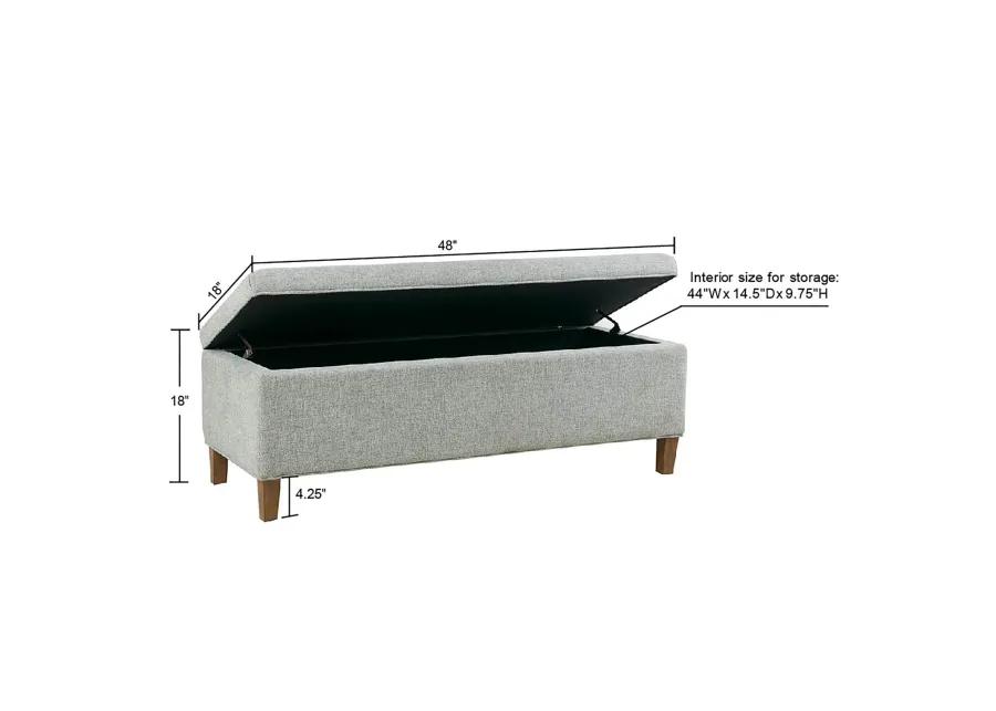 INK+IVY Marcie Close Storage Accent Bench