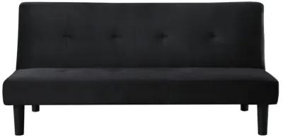 Stanford Multipurpose Upholstered Tufted Convertible Sofa Bed Black