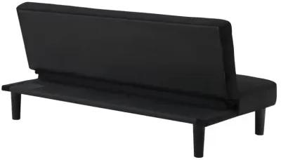 Stanford Multipurpose Upholstered Tufted Convertible Sofa Bed Black