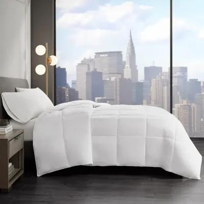 Sleep Philosophy Year Round Warmth White Cotton Down Alternative Featherless Comforter