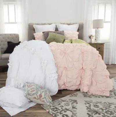 Plush Dreams King Skirt Solid Pink Bed Skirt 