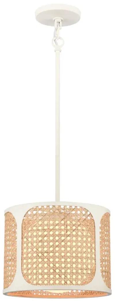 Coastal Breeze 11" Wide 1-Light Pendant - White Coral