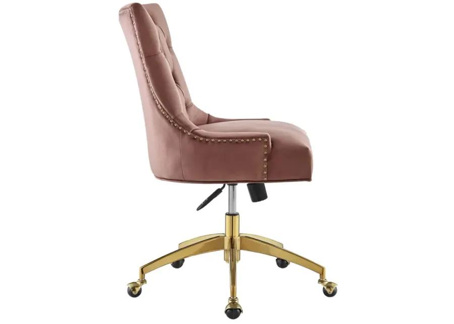 Regent Tufted Performance Velvet Office Chair