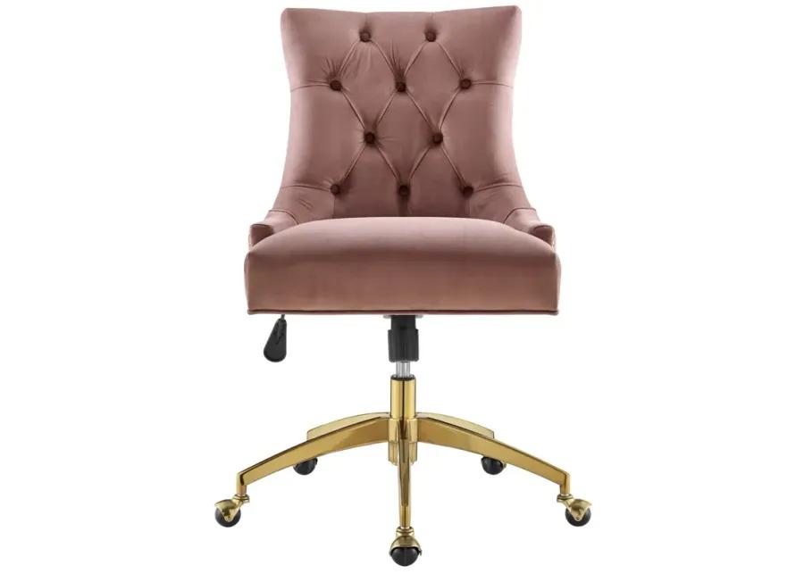 Regent Tufted Performance Velvet Office Chair