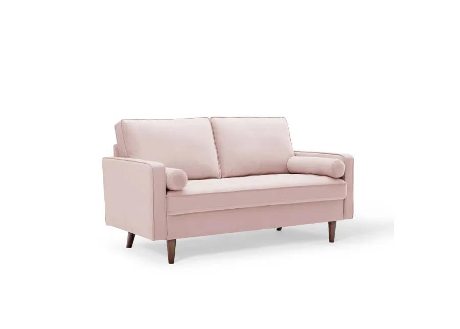 Valour Performance Velvet Loveseat