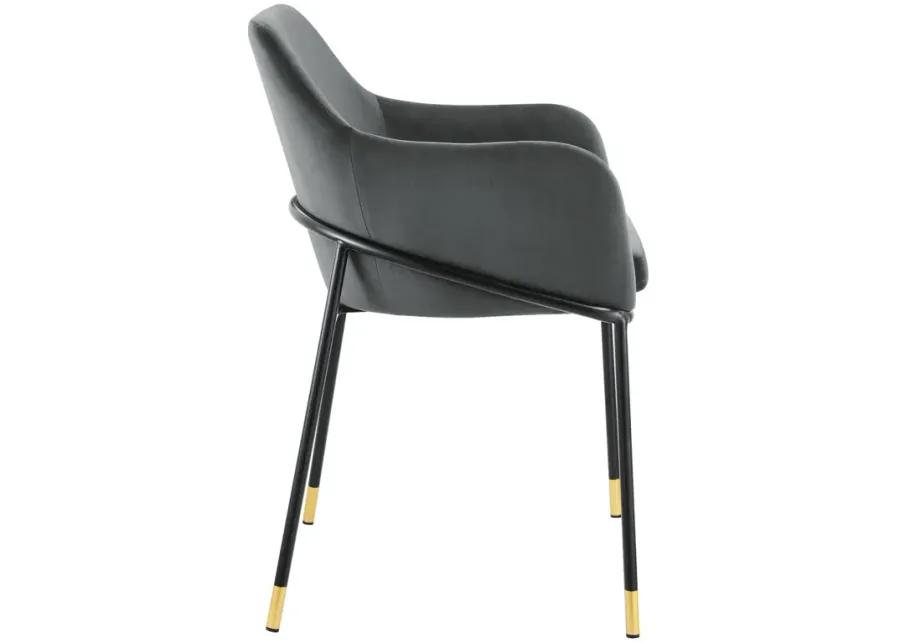 Jovi Performance Velvet Dining Armchair