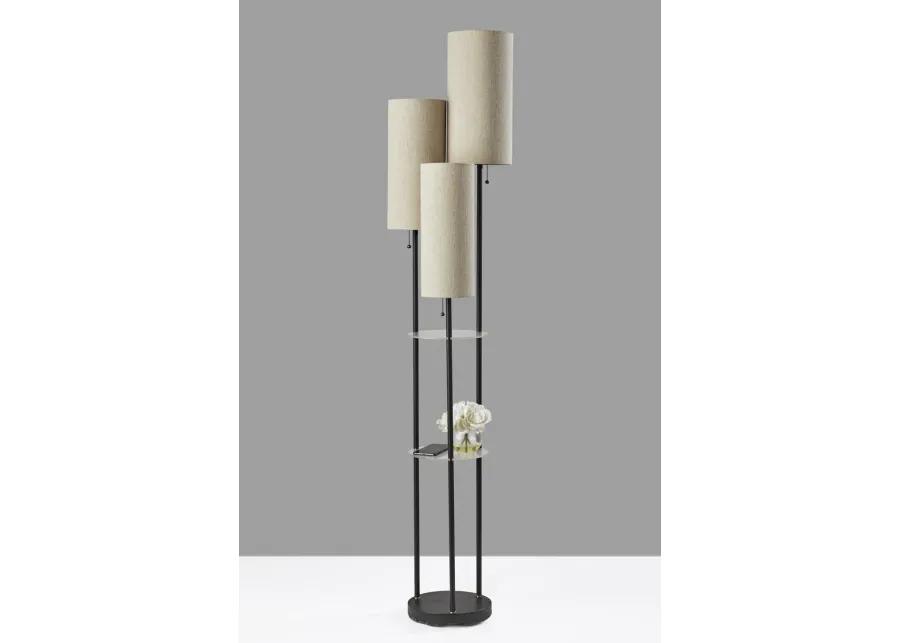 Trio Shelf Floor Lamp