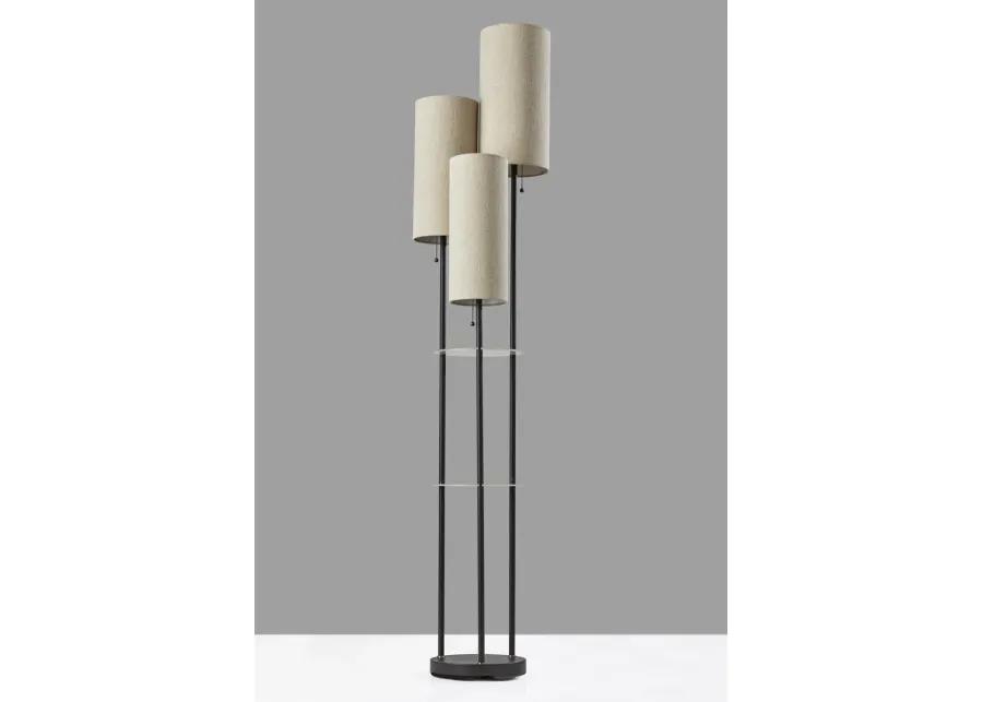 Trio Shelf Floor Lamp