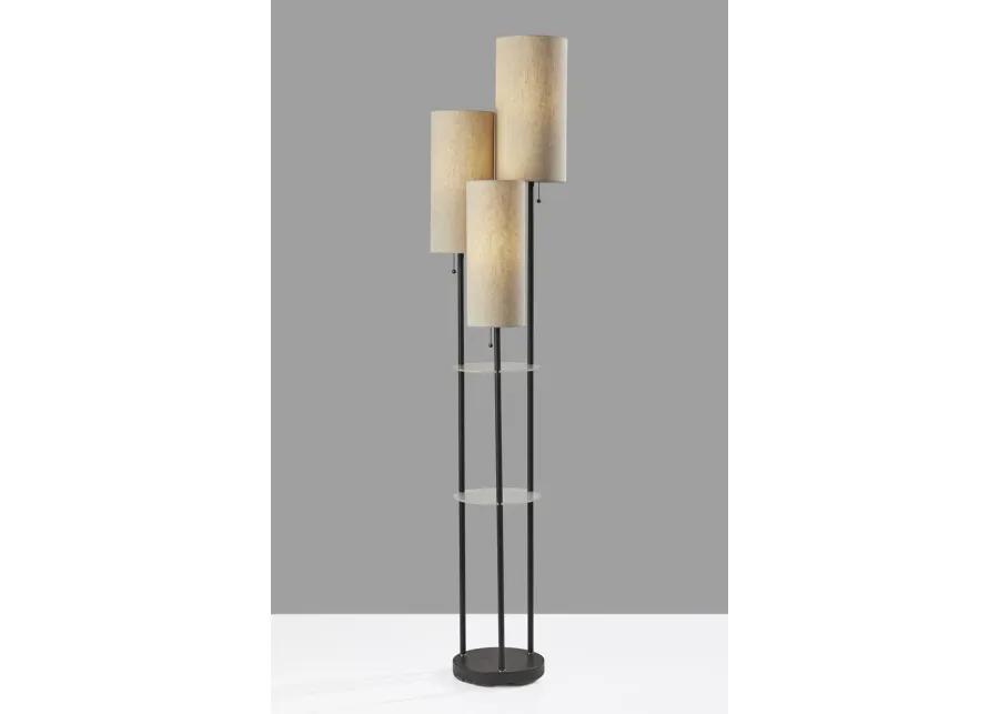 Trio Shelf Floor Lamp