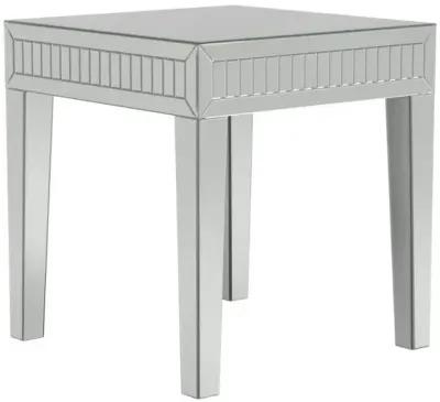 Whitfield Square End Table Silver