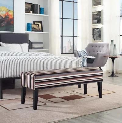 Connect Upholstered Fabric Bench