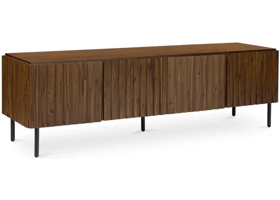 Lincoln Media Cabinet Brown