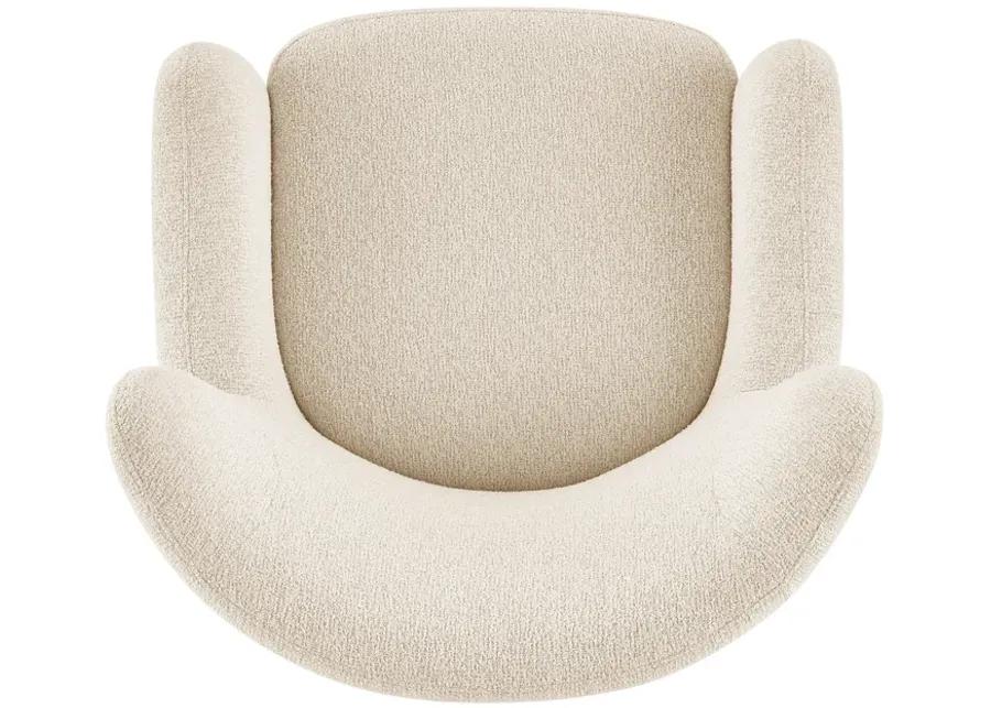 Tiffany KD Fabric Accent Arm Chair, Palladian Beige