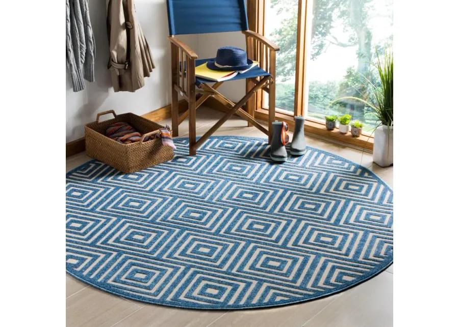 Cottage COT941K Cream / Light Blue Rug 