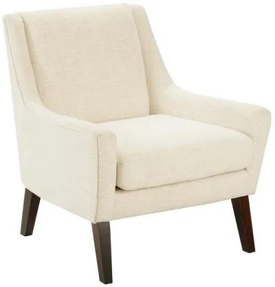 INK+IVY Scott Cream/Morrocco Accent Chair