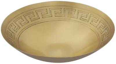 Greek Key Bowl - Set of 3 Brass