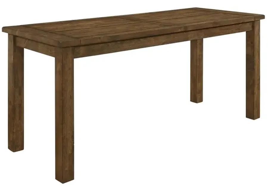 Coleman Counter Height Table Rustic Golden Brown