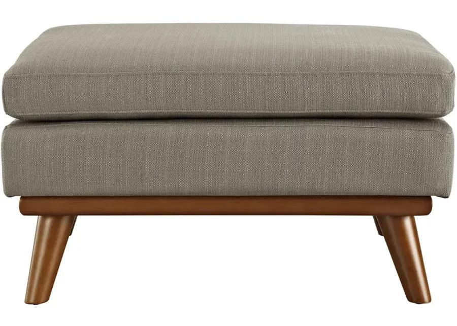 Engage Upholstered Fabric Ottoman