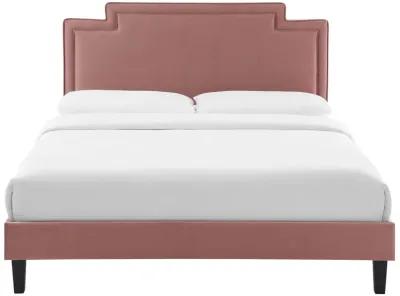 Liva Performance Velvet Queen Bed