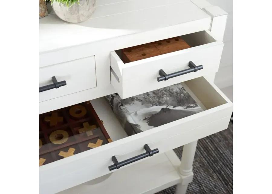 FILBERT 3 DRAWER CONSOLE TABLE