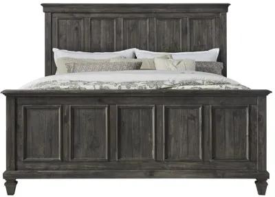 Calistoga Queen Panel Bed in Weathered Charcoal