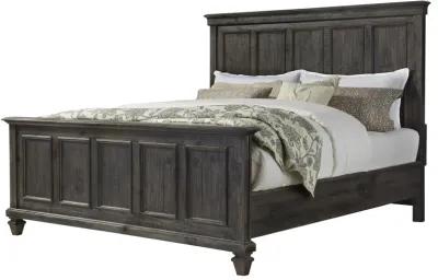 Calistoga Queen Panel Bed in Weathered Charcoal