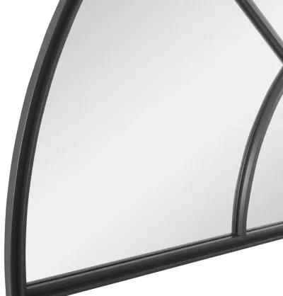 Rousseau Iron Window Arch Mirror