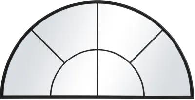 Rousseau Iron Window Arch Mirror