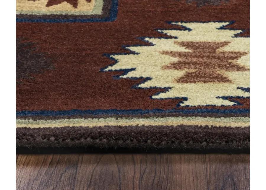 Cable  Solid Wool 8'6" x 11'6" Rectangle Rug