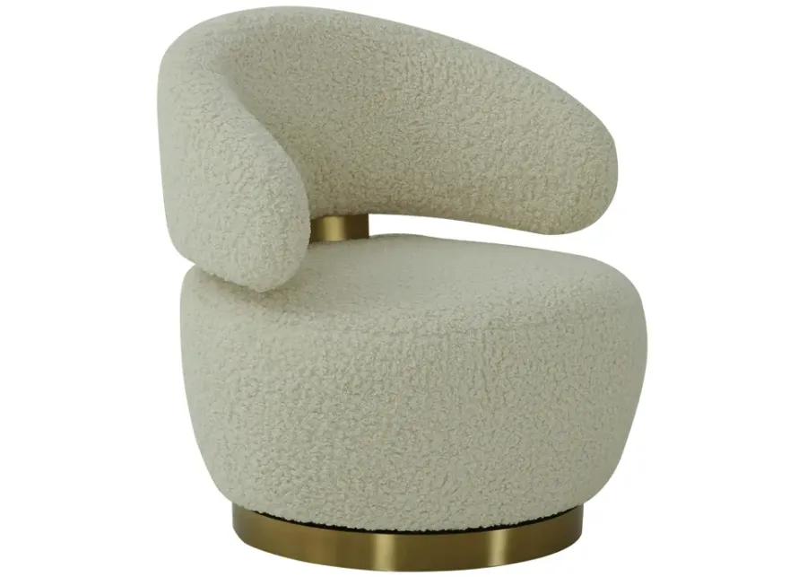 Austin Faux Shearling Chair