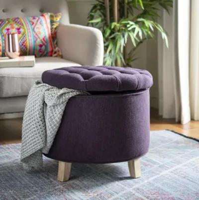 AMELIA TUFTED STORAGE OTTOMAN